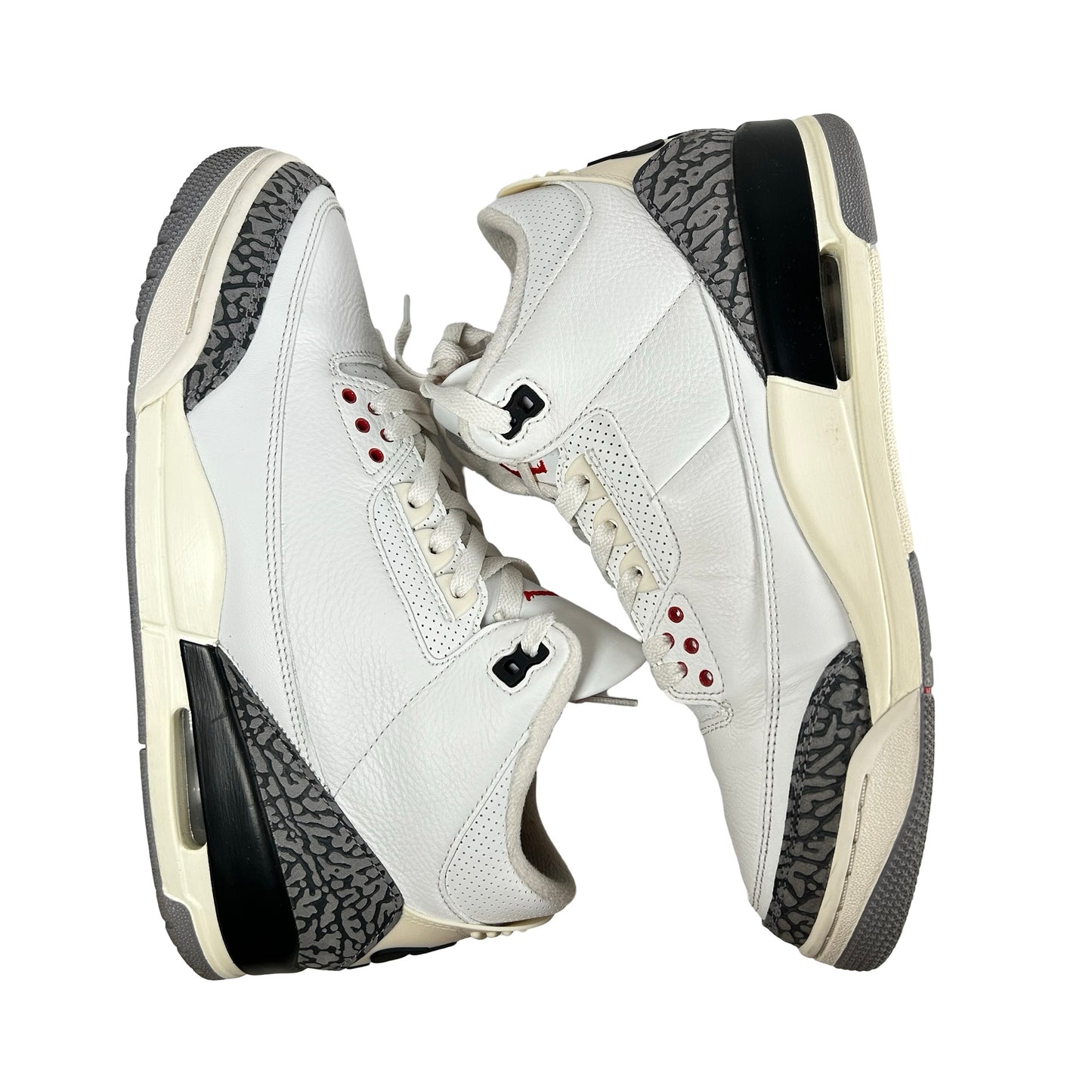 DN3707 100 Jordan 3 Retro White Cement Reimagined [USED] - 10 M (Used14)