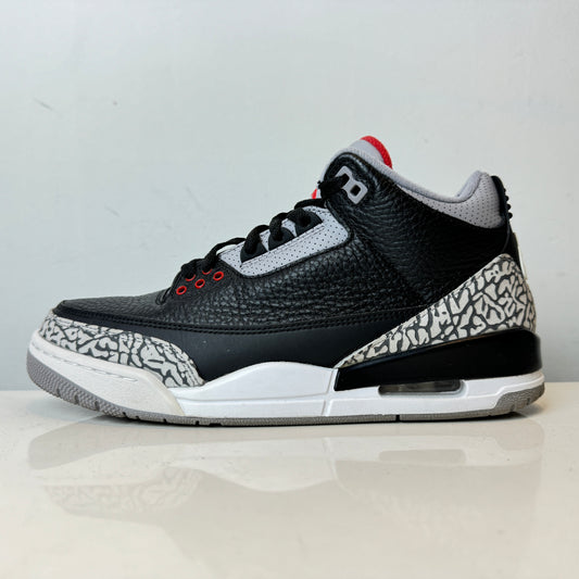 854262 001 Jordan 3 Black Cement 2018 [USED] - 8.5 M (Used2)