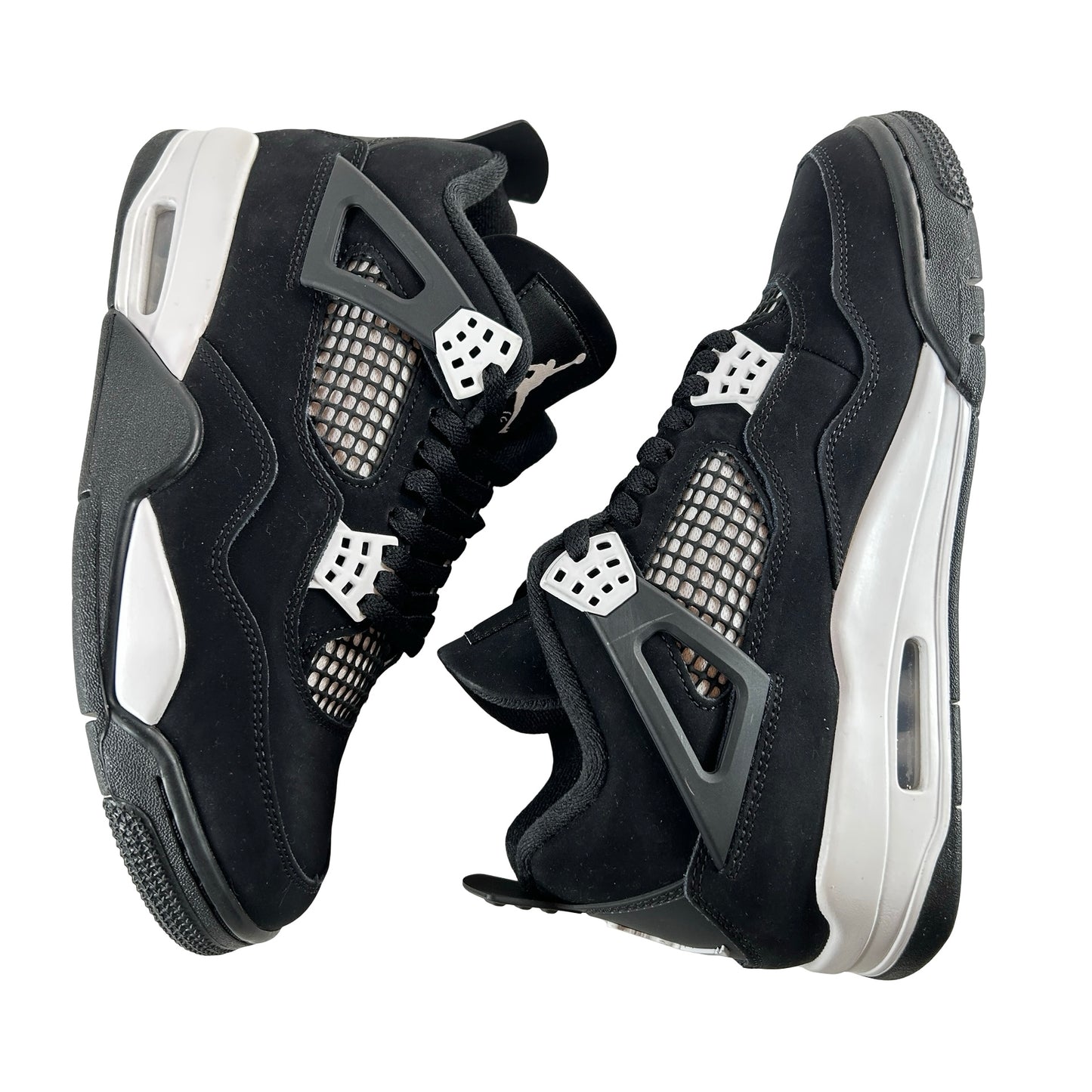 FQ8138 001 Jordan 4 Retro White Thunder [USED] - 9 M (Used5)