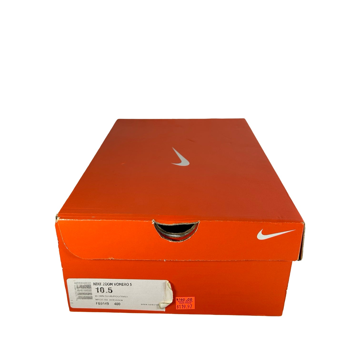FB9149 400 Nike Zoom Vomero 5 Mystic Navy Worn Blue [USED] - 10.5 M (Used)