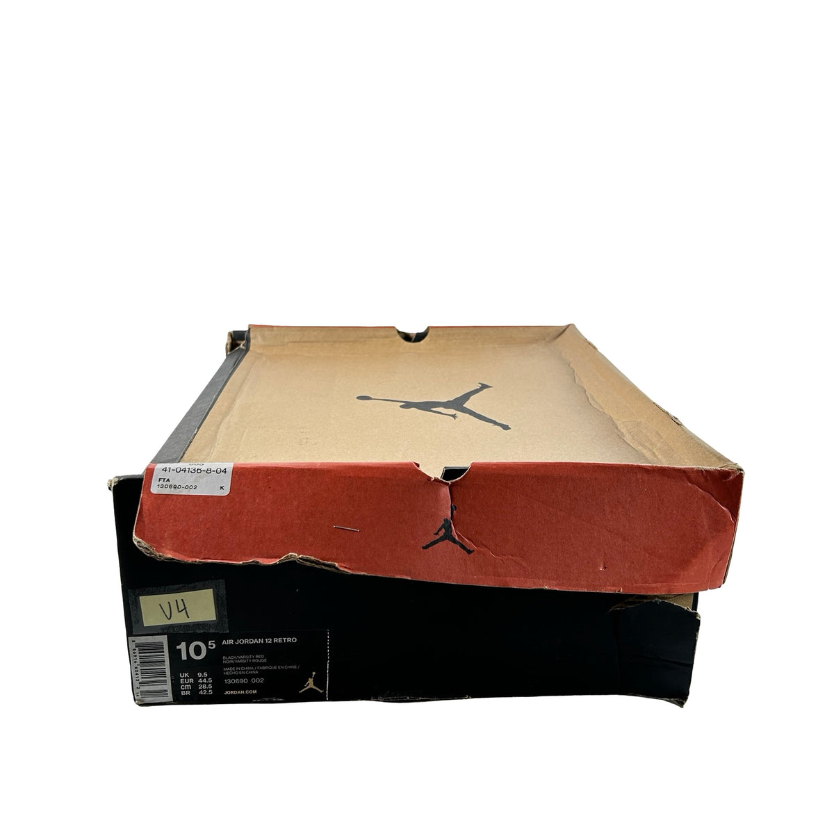 130690 002 Jordan 12 Retro Flu Game (2016) [USED] - 10.5 M (Used4)