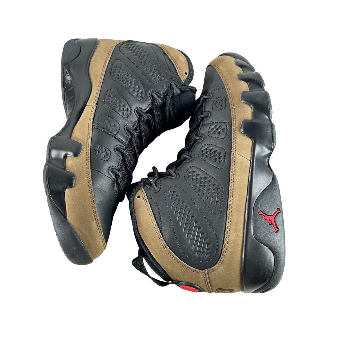 HV4794 030 Air Jordan 9 Retro Olive (2024) [USED] - 10.5 M (Used14)