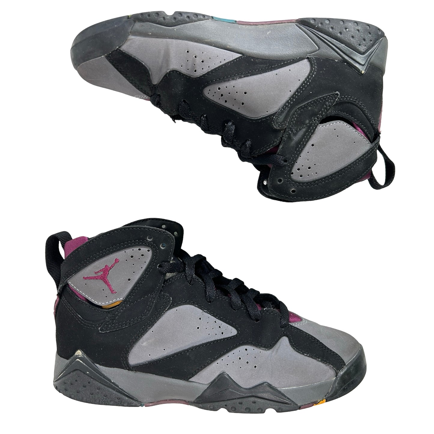 304774 034 Jordan 7 Retro Bordeaux (2015) (GS) [USED] - 5 Y (Used) (Missing one insole)