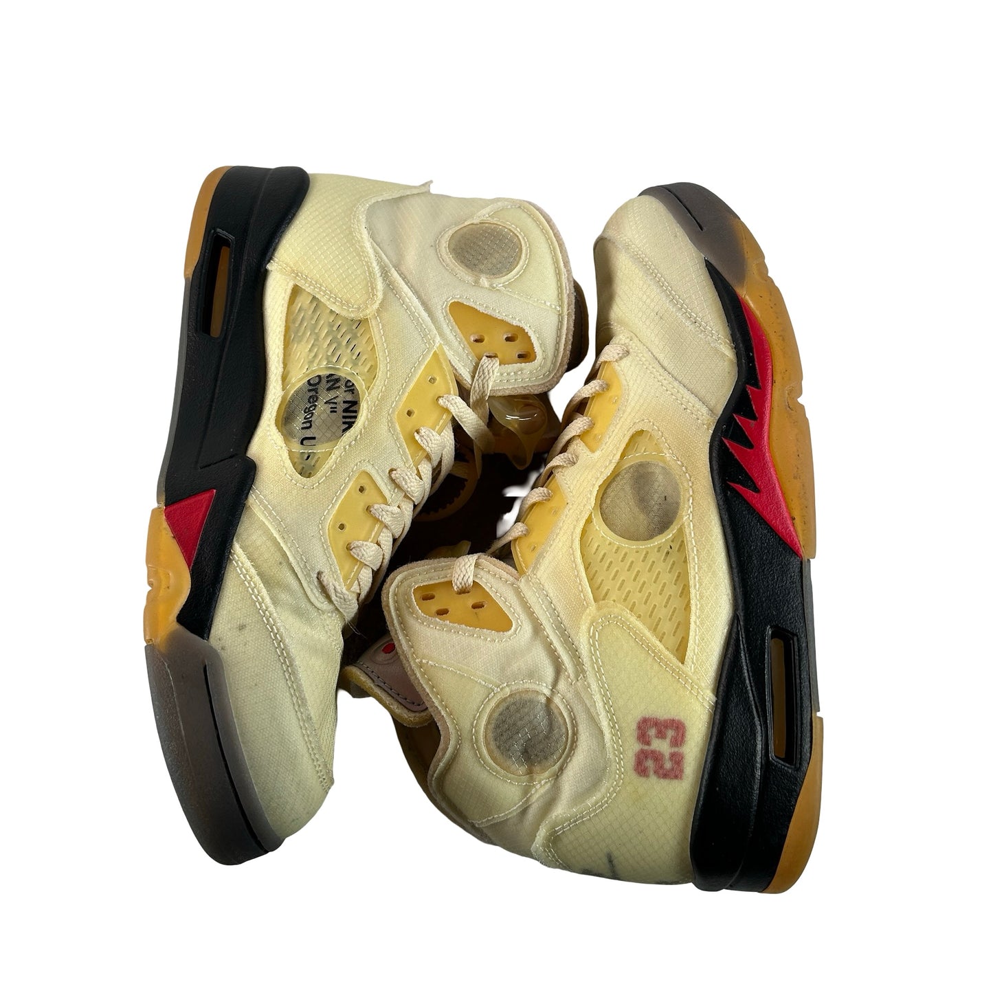 DH8565 100 Jordan 5 Off-White Sail [USED] - 10.5 M (Used4) (No Box4)
