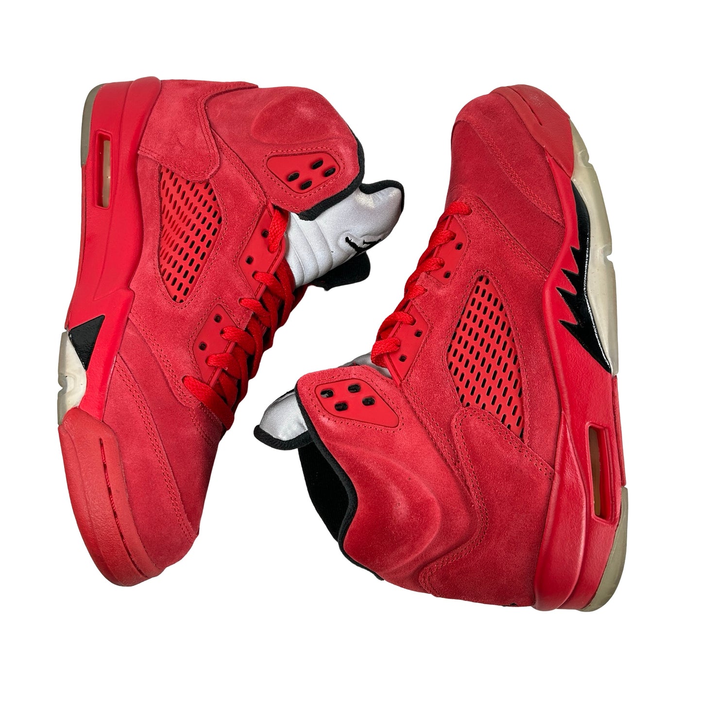 136027 602 Jordan 5 Retro Red Suede [USED] - 8.5 M (Used)