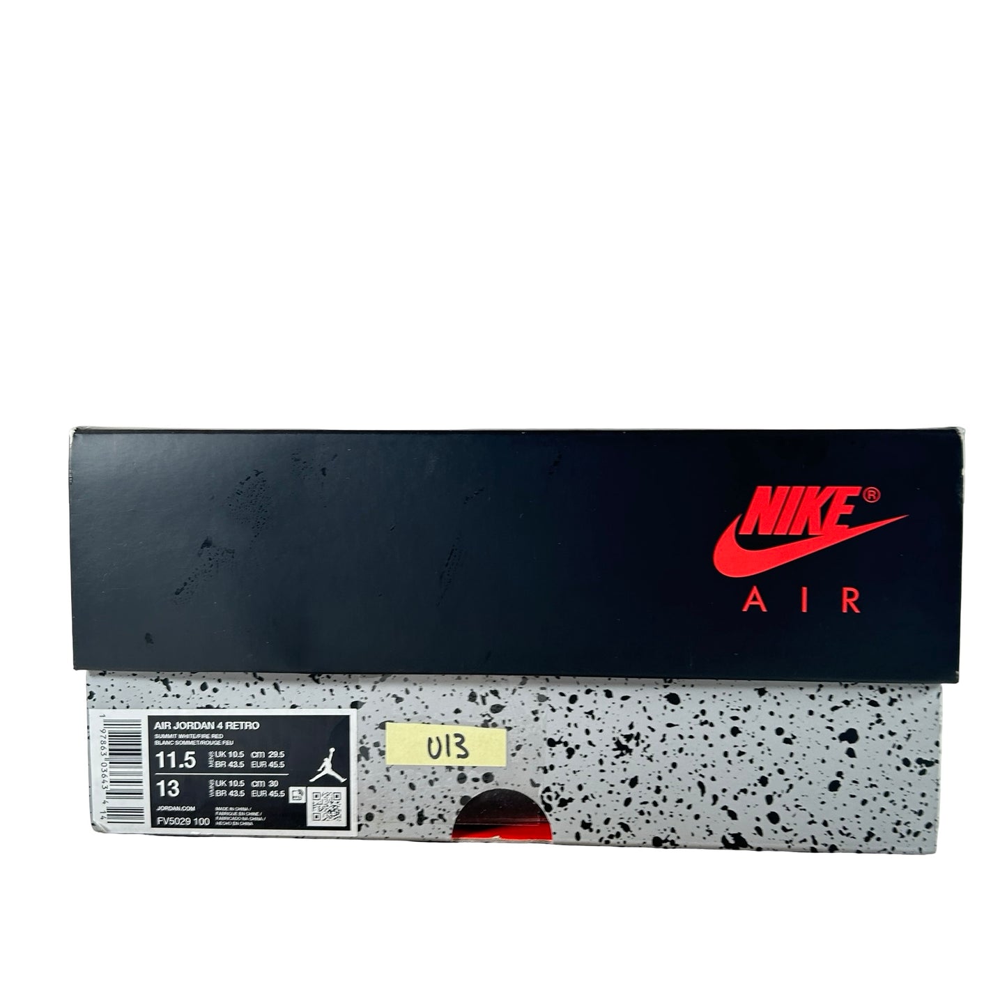 FV5029 100 Jordan 4 Retro White Cement (2025) [USED] - 11.5 M (Used13)