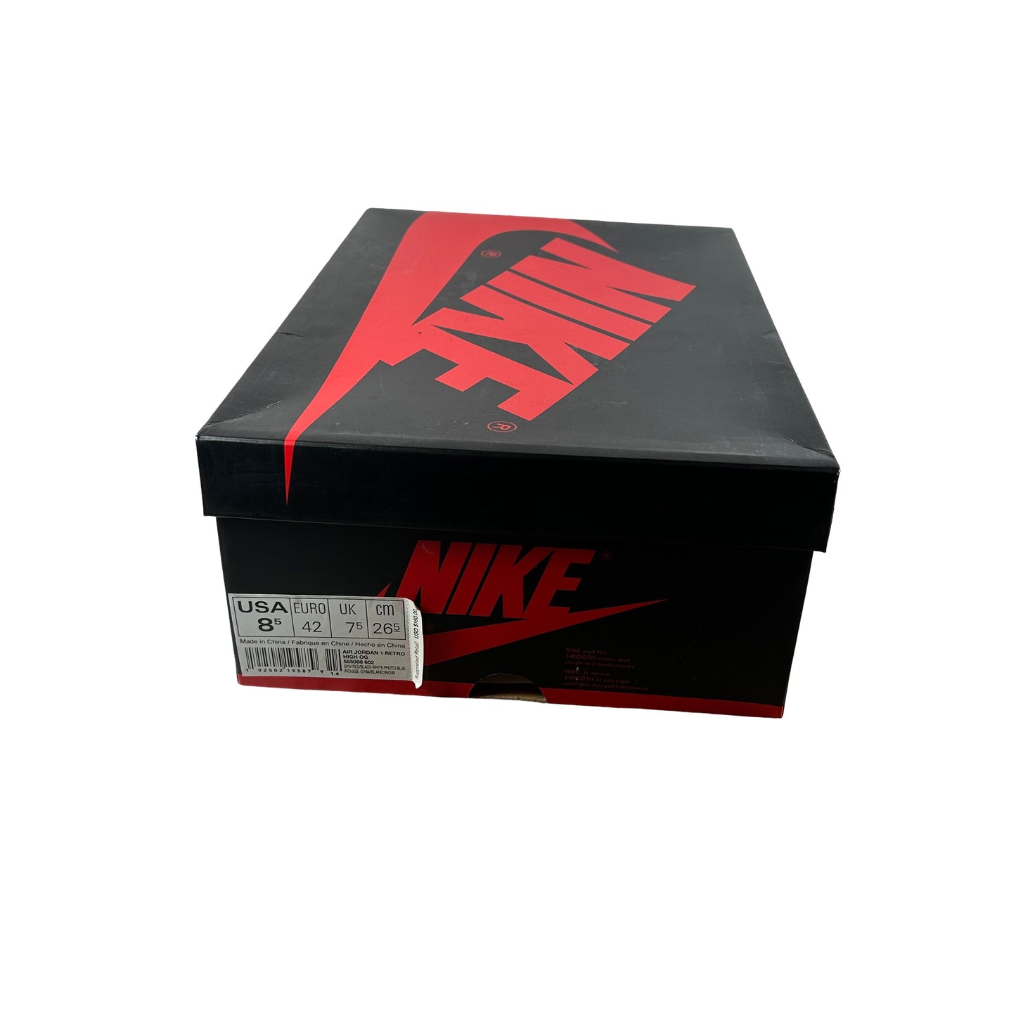 555088 602 Jordan 1 Retro High Spider-Man Origin Story [USED] - 8.5 M (Used)