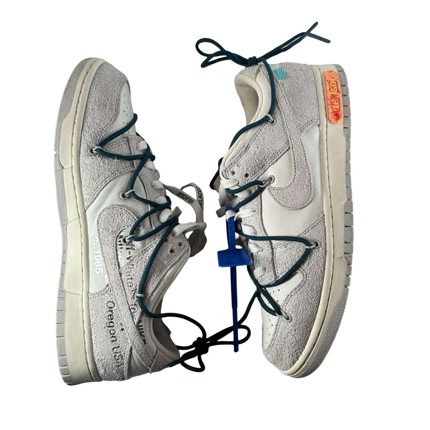 DJ0950 111 Nike Dunk Low Off-White Lot 16 [USED] - 12 M (Used2)