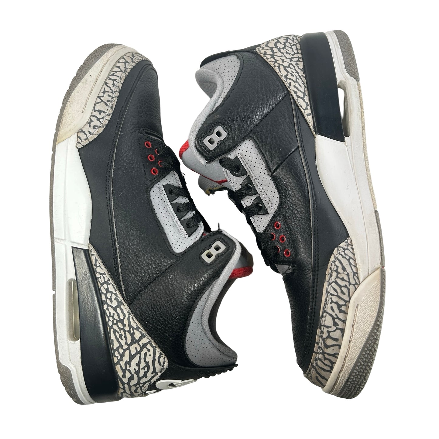 854262 001 Jordan 3 Retro Black Cement (2018) [USED] - 11.5 M (Used4) (No Insoles)