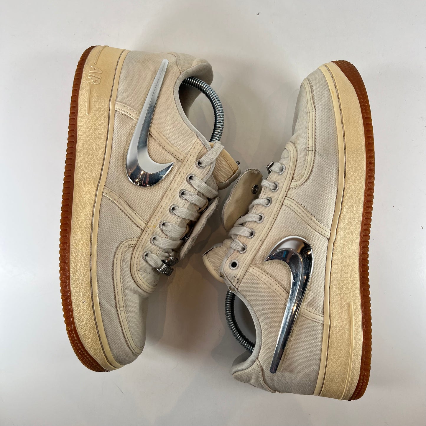 AQ4211 101 Nike Air Force 1 Low Travis Scott Sail [USED] - 10 M (Used)