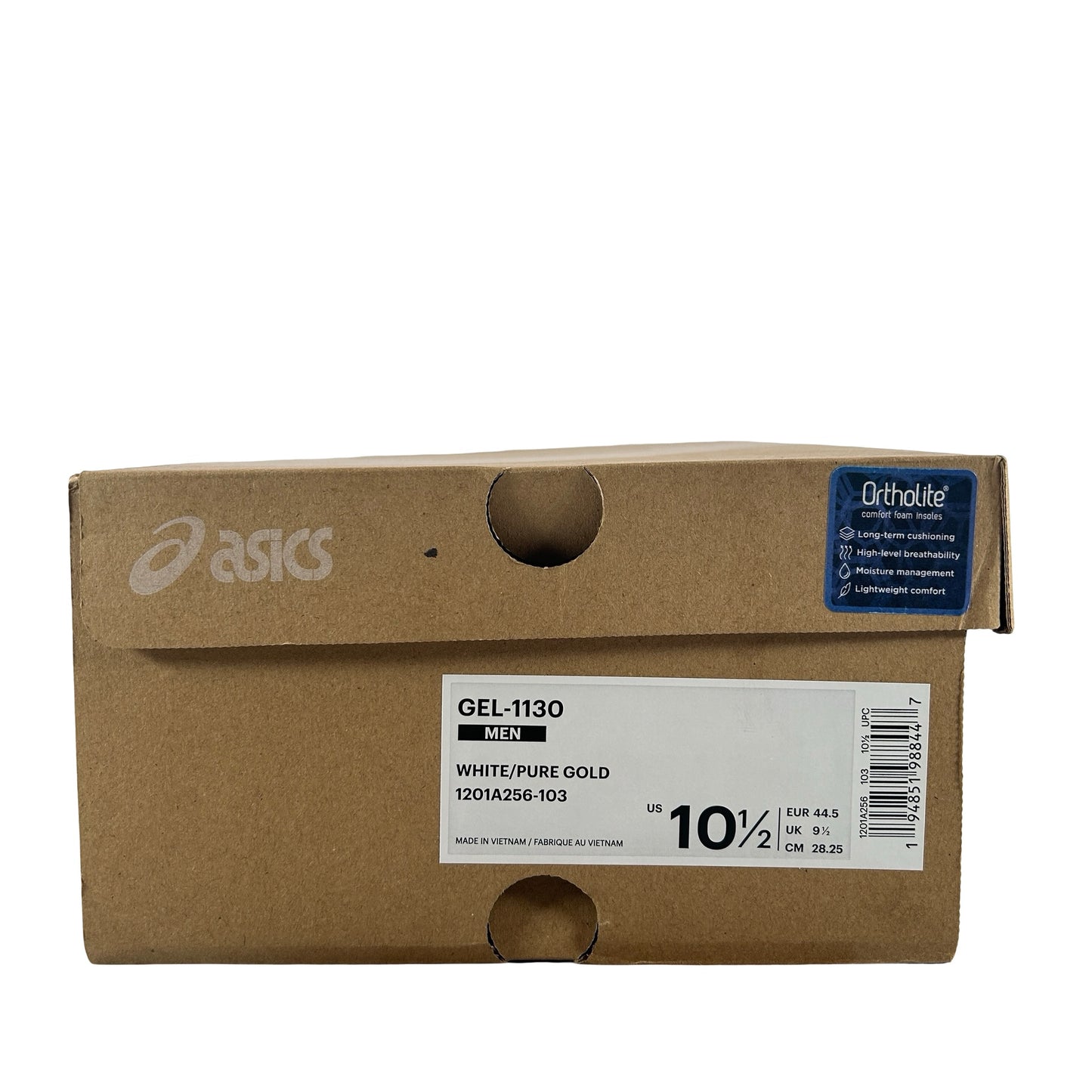 1201A256 103 ASICS Gel-1130 White Gold [USED] - 10.5 M (Used)