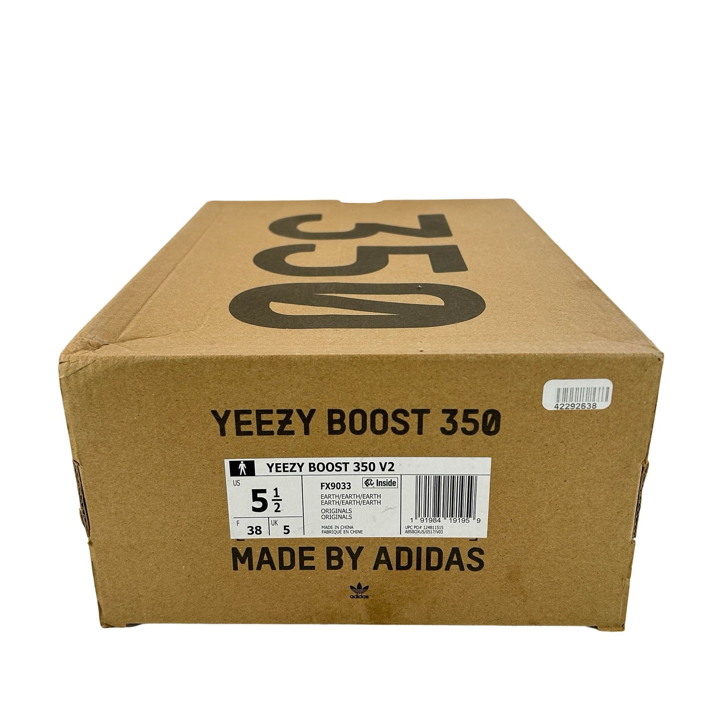 FX9033 adidas Yeezy Boost 350 V2 Earth [USED] - 5.5 M (Used)