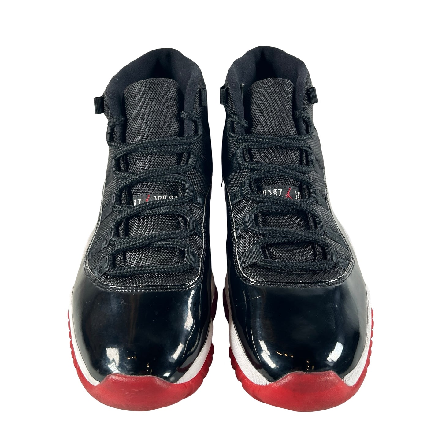 378037 061 Jordan 11 Retro Playoffs Bred (2019) [USED] - 11 M (Used) (No Box) (No Insoles)