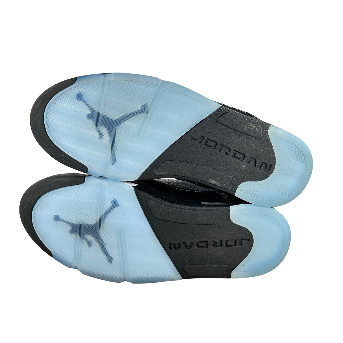 DD0587 008 Jordan 5 Retro Black University Blue (2026) [USED] - 12 M (Used5)