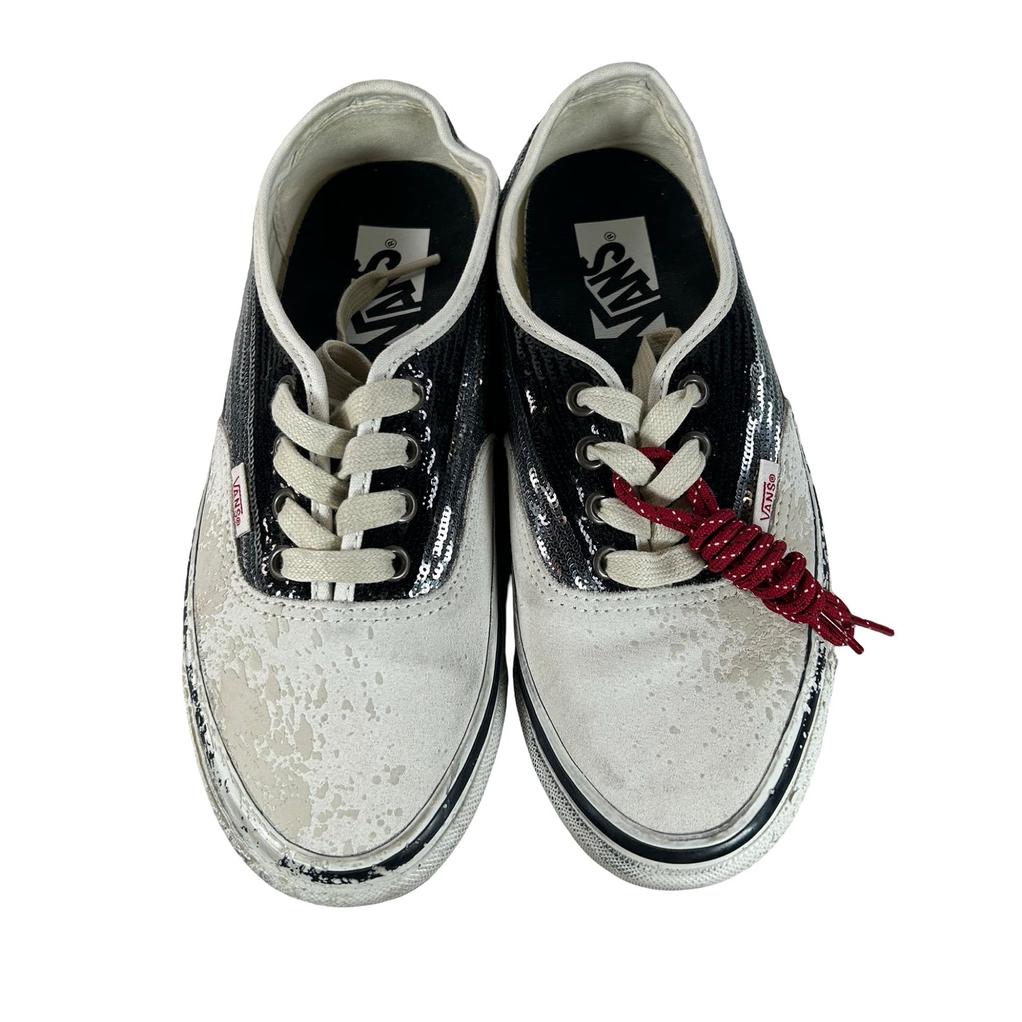 VN000DB8MCG Vans Premium Authentic La Habana Black White [USED] - 5.5 M (Used) (No Box) (Sample)