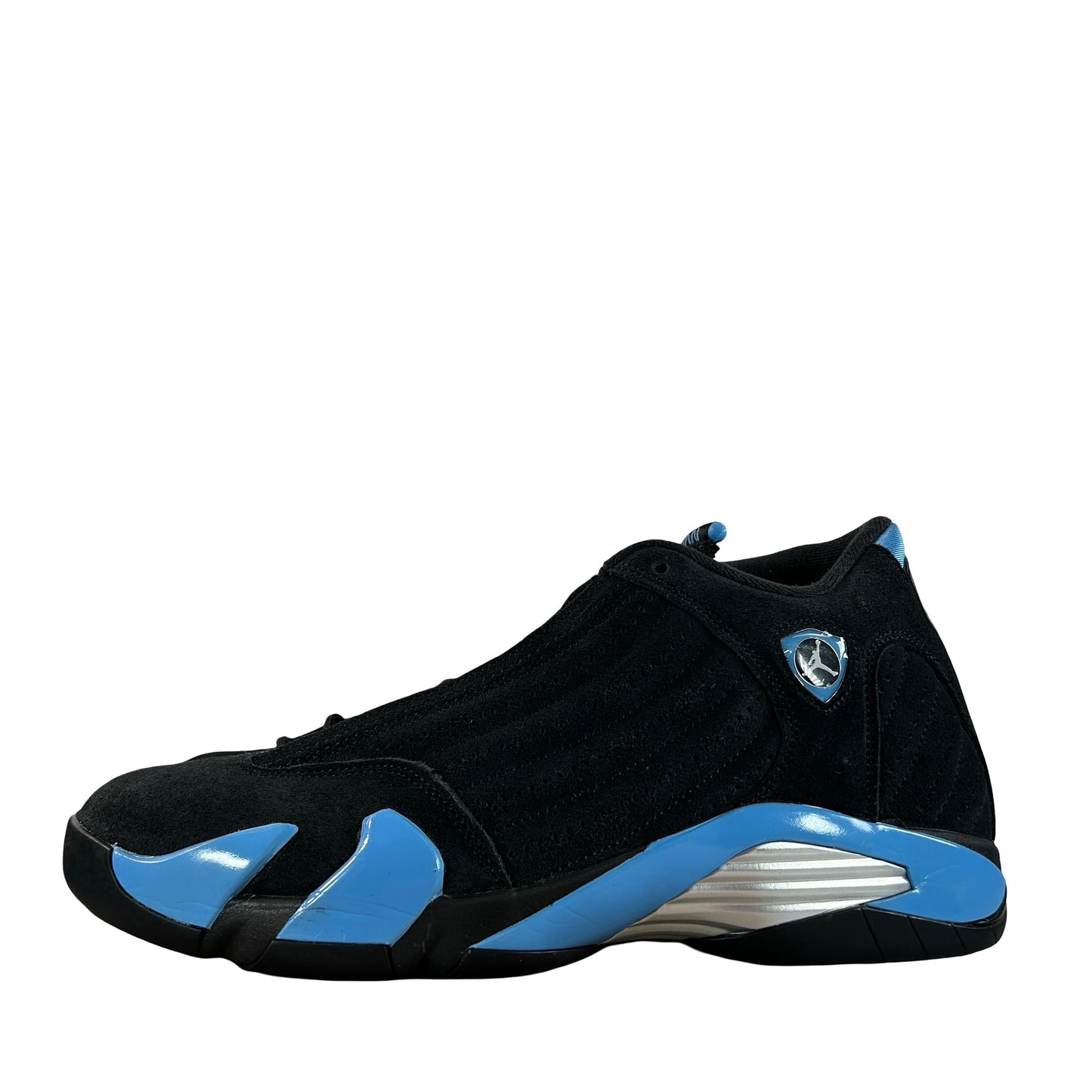 487471 007 Jordan 14 Retro Black University Blue (2026) [USED] - 12 M (Used)