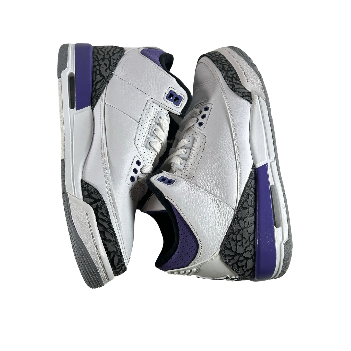 DM0967 105 Jordan 3 Retro Dark Iris (GS) [USED] - 6 Y (Used2)