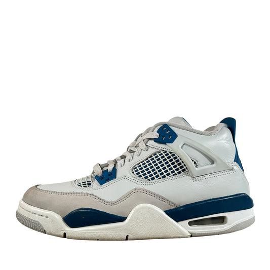 HF4281 141 Jordan 4 Retro Military Blue (2024) (GS) [USED] - 7 Y (Used8)