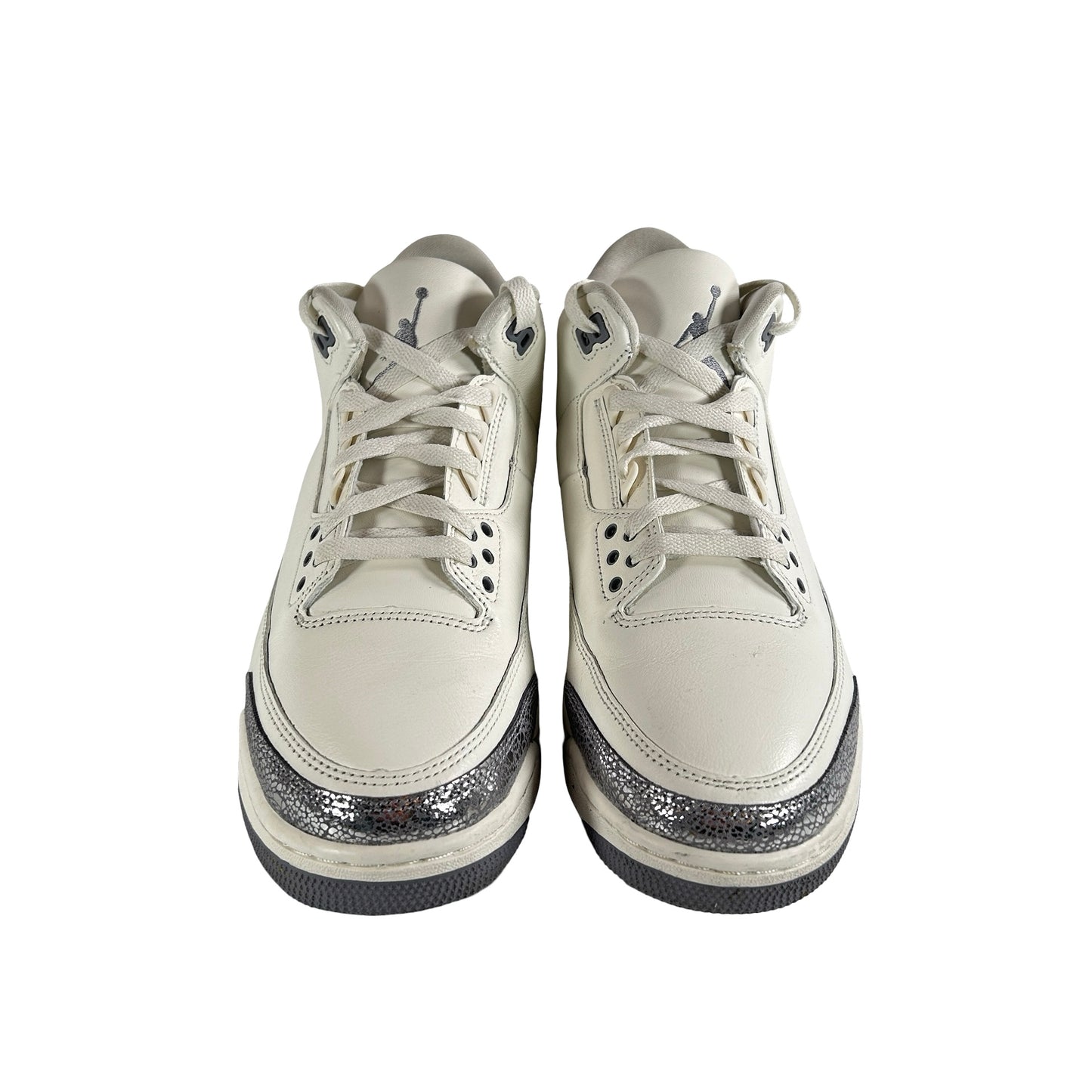 CK9246 100 Jordan 3 Retro Sail Cement Grey (W) [USED] - 11 W (Used)