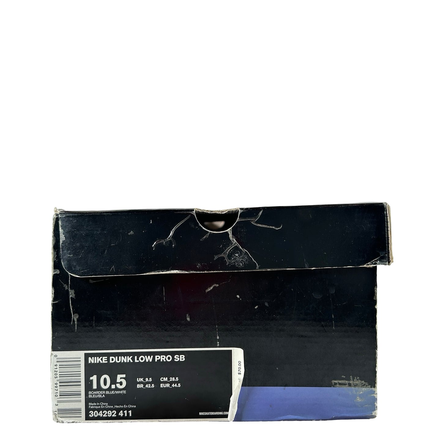 304292 411 Nike SB Dunk Low Border Blue [USED] - 10.5 M (Used)