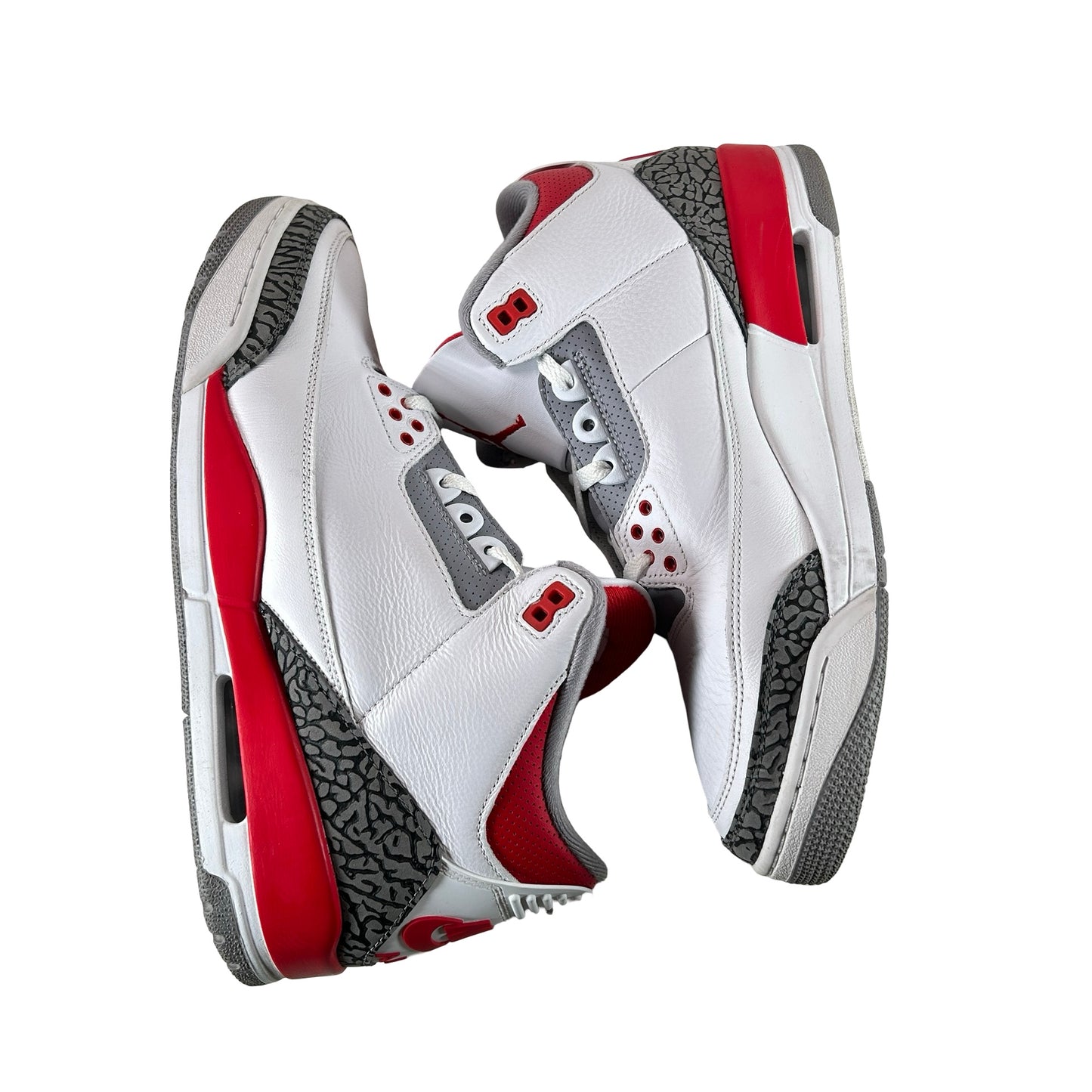 DN3707 160 Jordan 3 Retro Fire Red (2022) [USED] - 12 M (Used9)