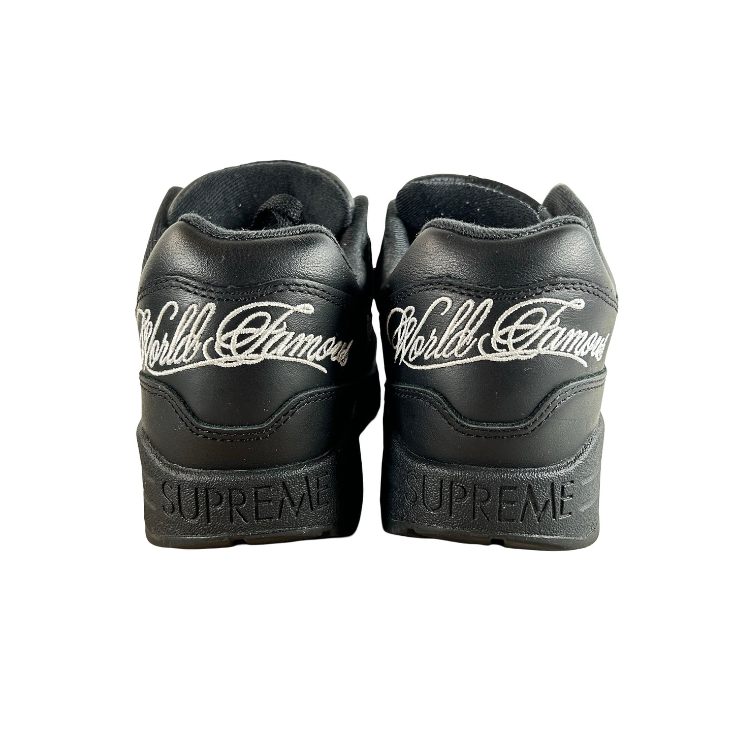 HF8813 001 Nike Air Max 1 '87 SP Supreme Black White [USED] - 8 M (Used2)