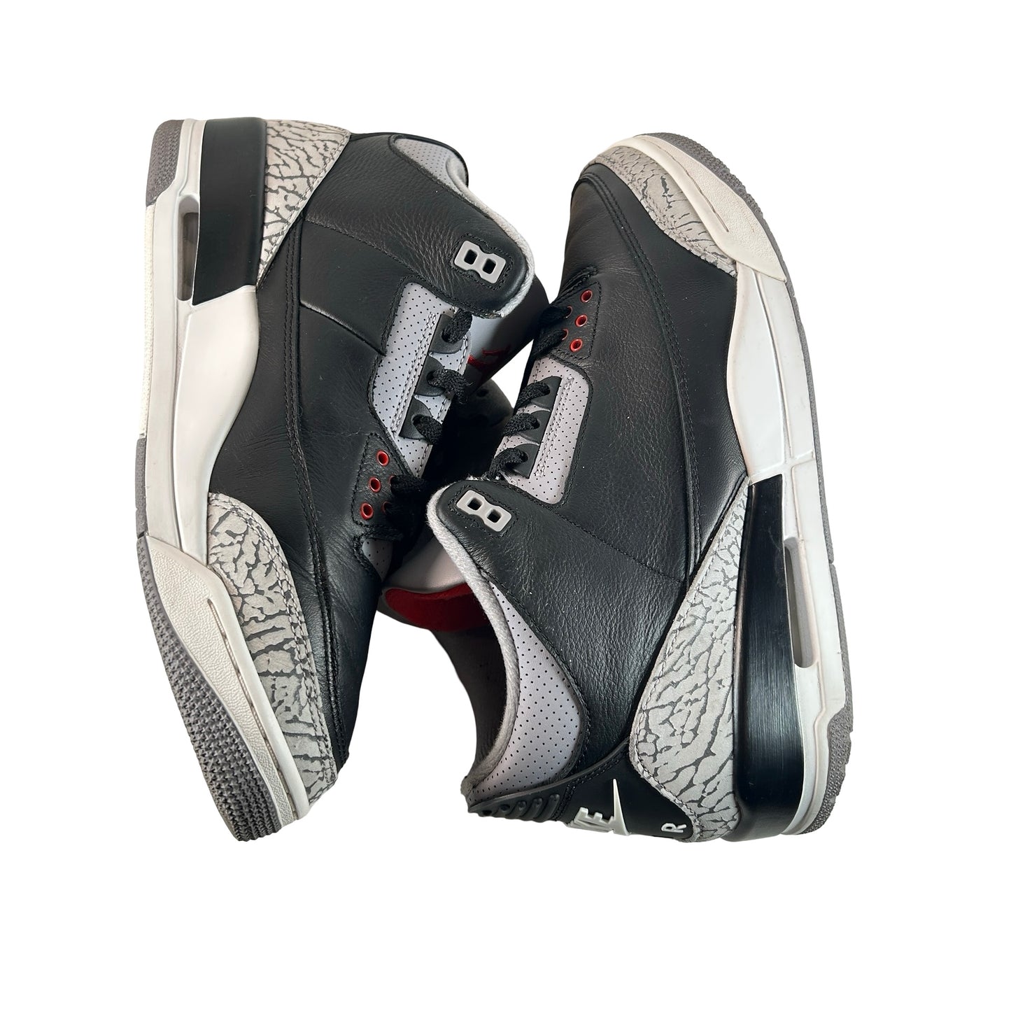 DN3707 010 Jordan 3 Retro OG Black Cement (2024) [USED] - 10.5 M (Used31)