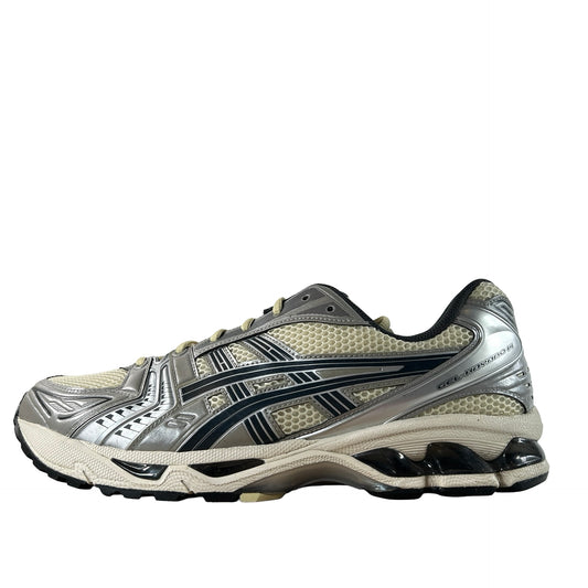1203A537 250 ASICS Gel-Kayano 14 Oyster White Steeple Grey [USED] - 13 M (Used)