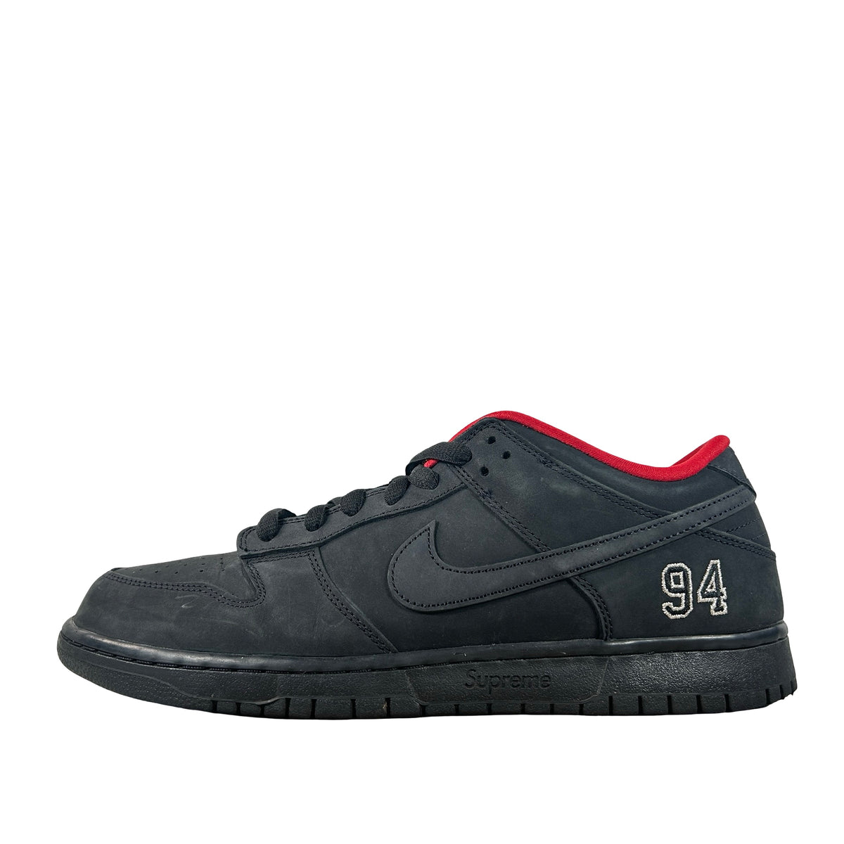 HQ8487 001 Nike SB Dunk Low Supreme 94 Black [USED] - 12 M (Used2)