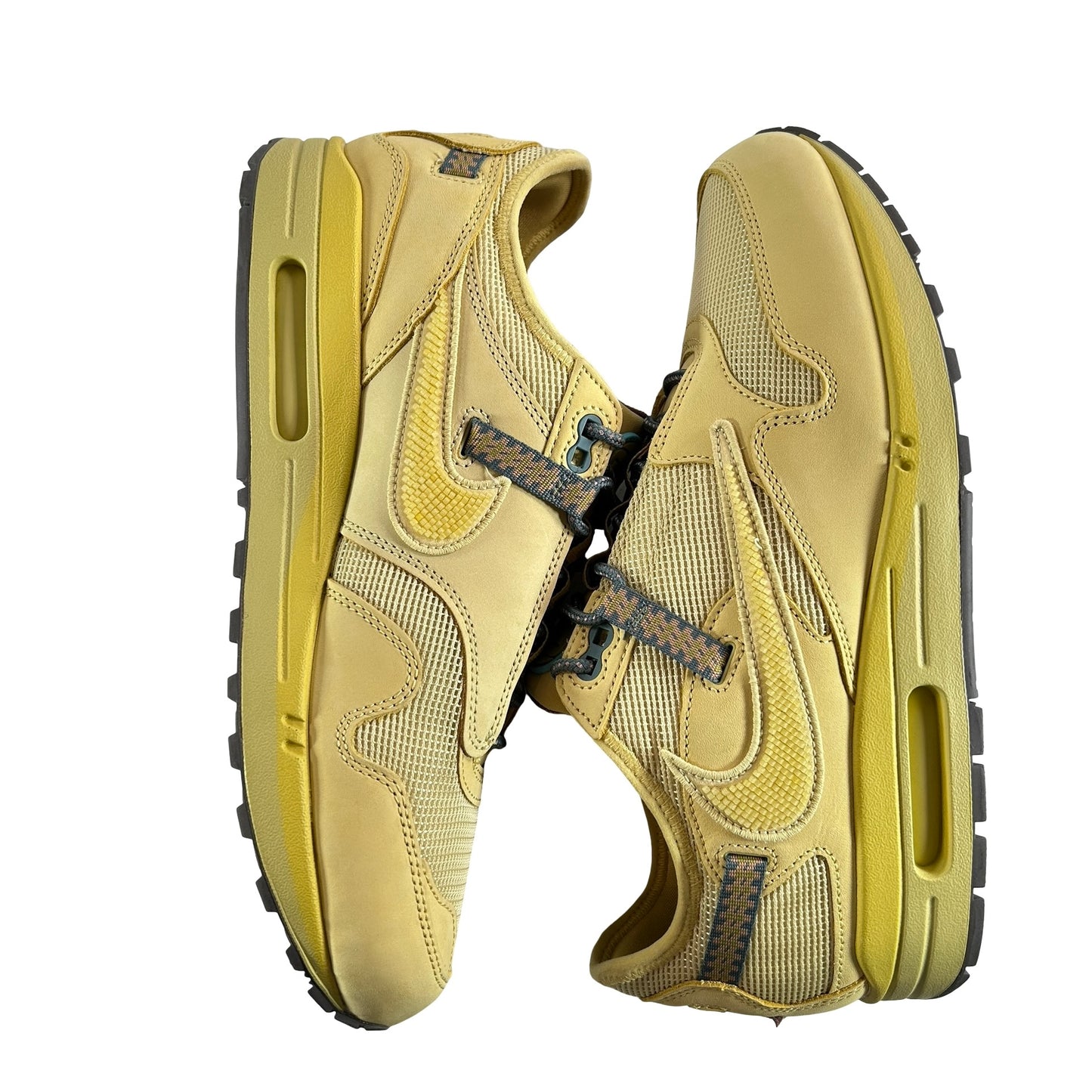 DO9392 700 Nike Air Max 1 Travis Scott Cactus Jack Saturn Gold [USED] - 11 M (Used2)