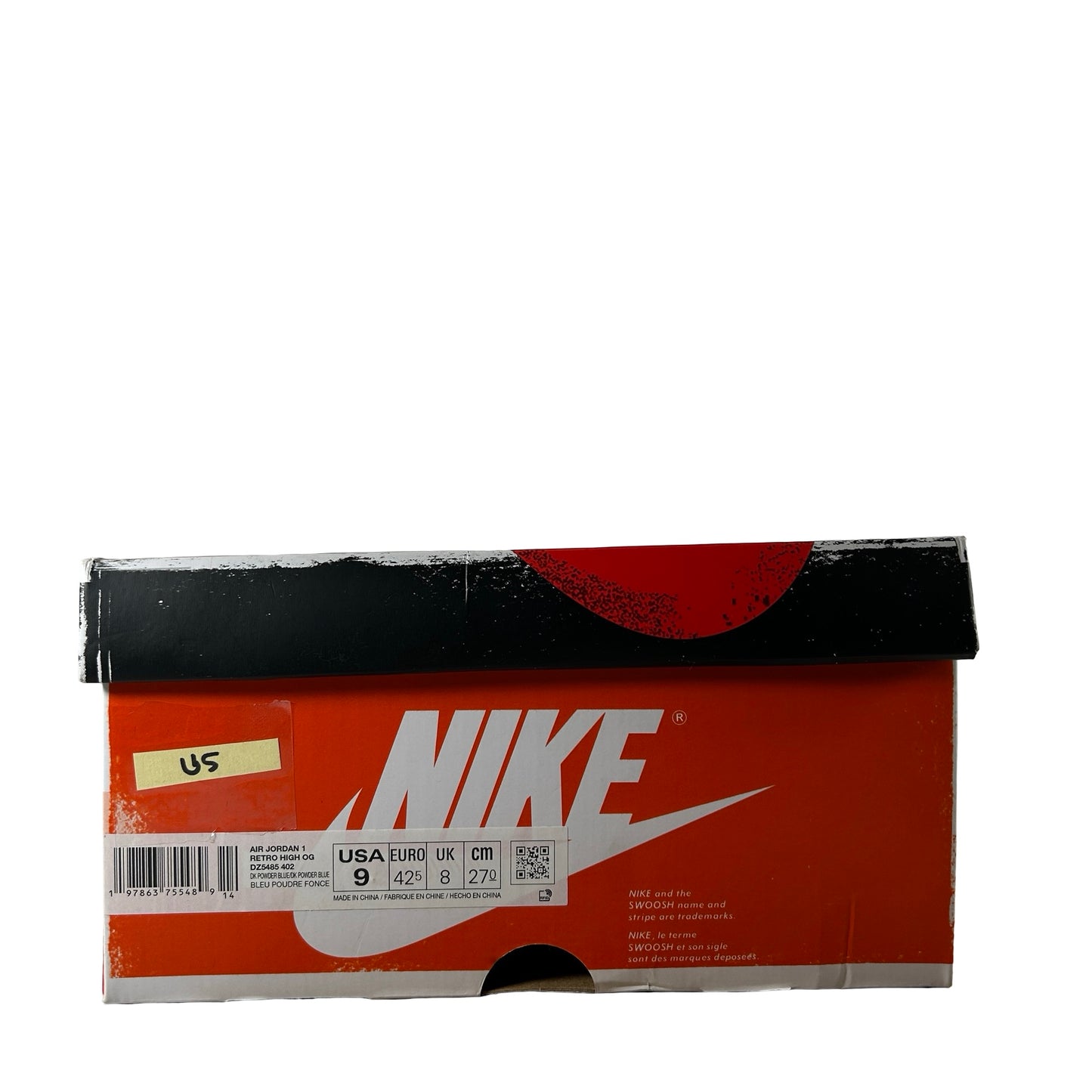 DZ5485 402 Jordan 1 Retro High OG UNC Reimagined [USED] - 9 M (Used5)
