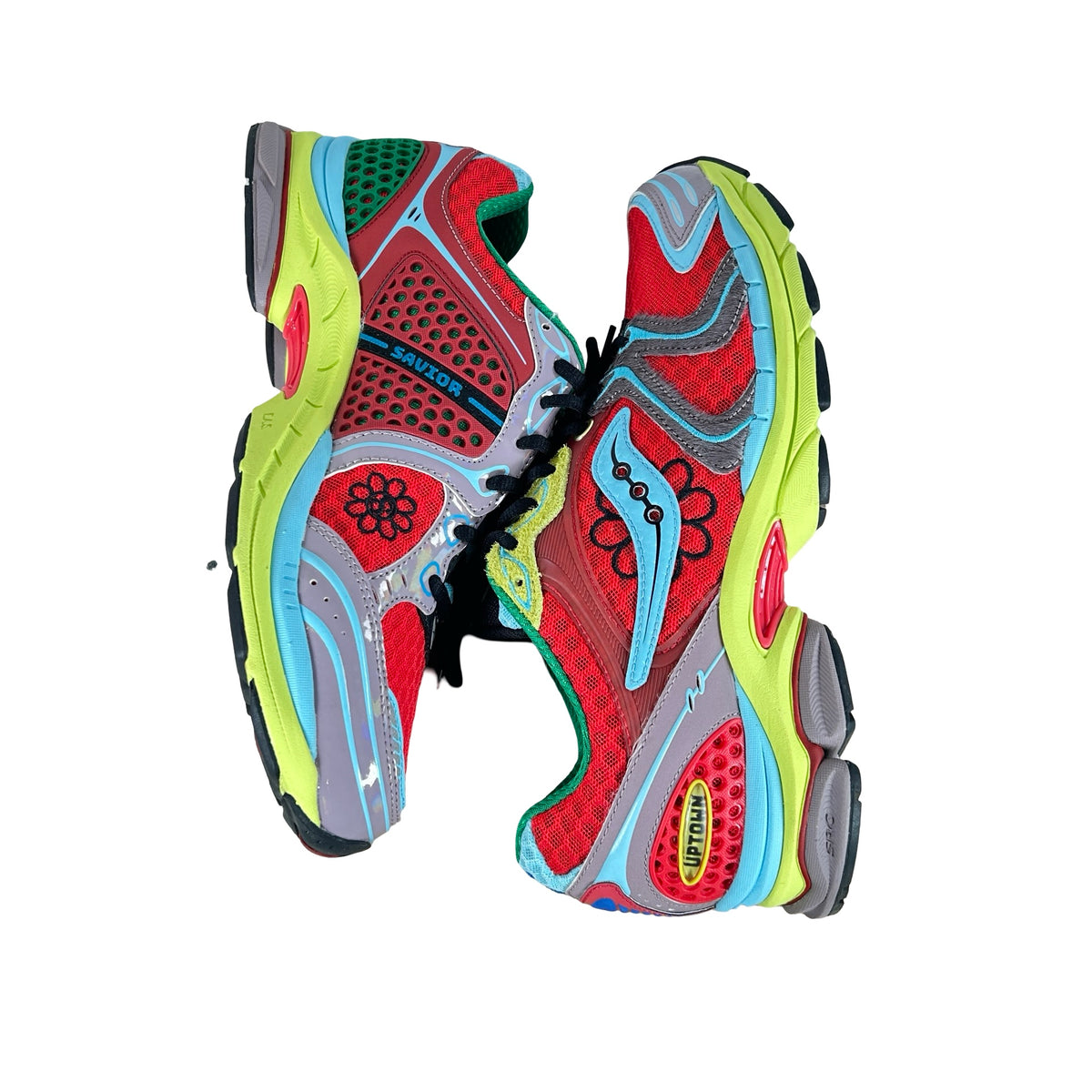 S70966 1 Saucony ProGrid Triumph 4 Jae Tips Flowers Grow Uptown Poison Ivy [USED] - 10 M (Used2)