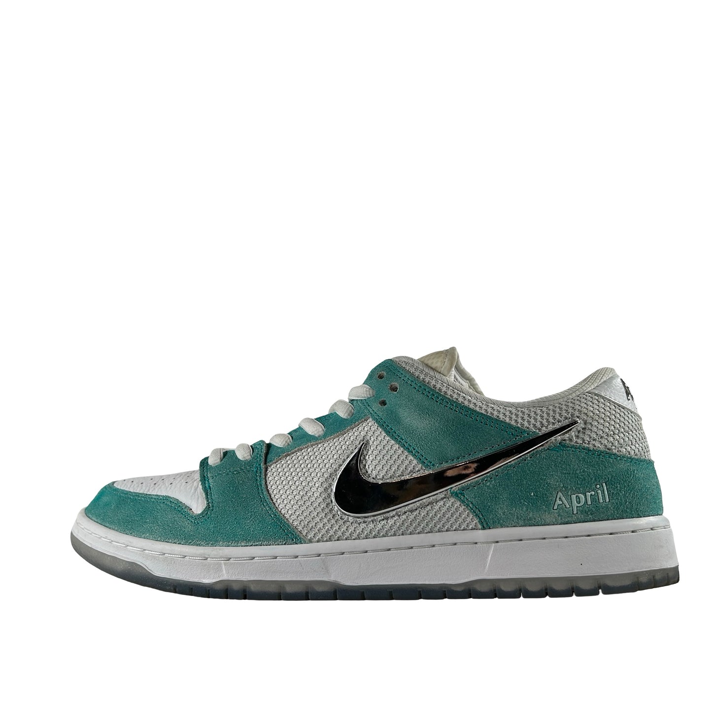 FD2562 400 Nike SB Dunk Low April Skateboards [USED] - 14 M (Used)