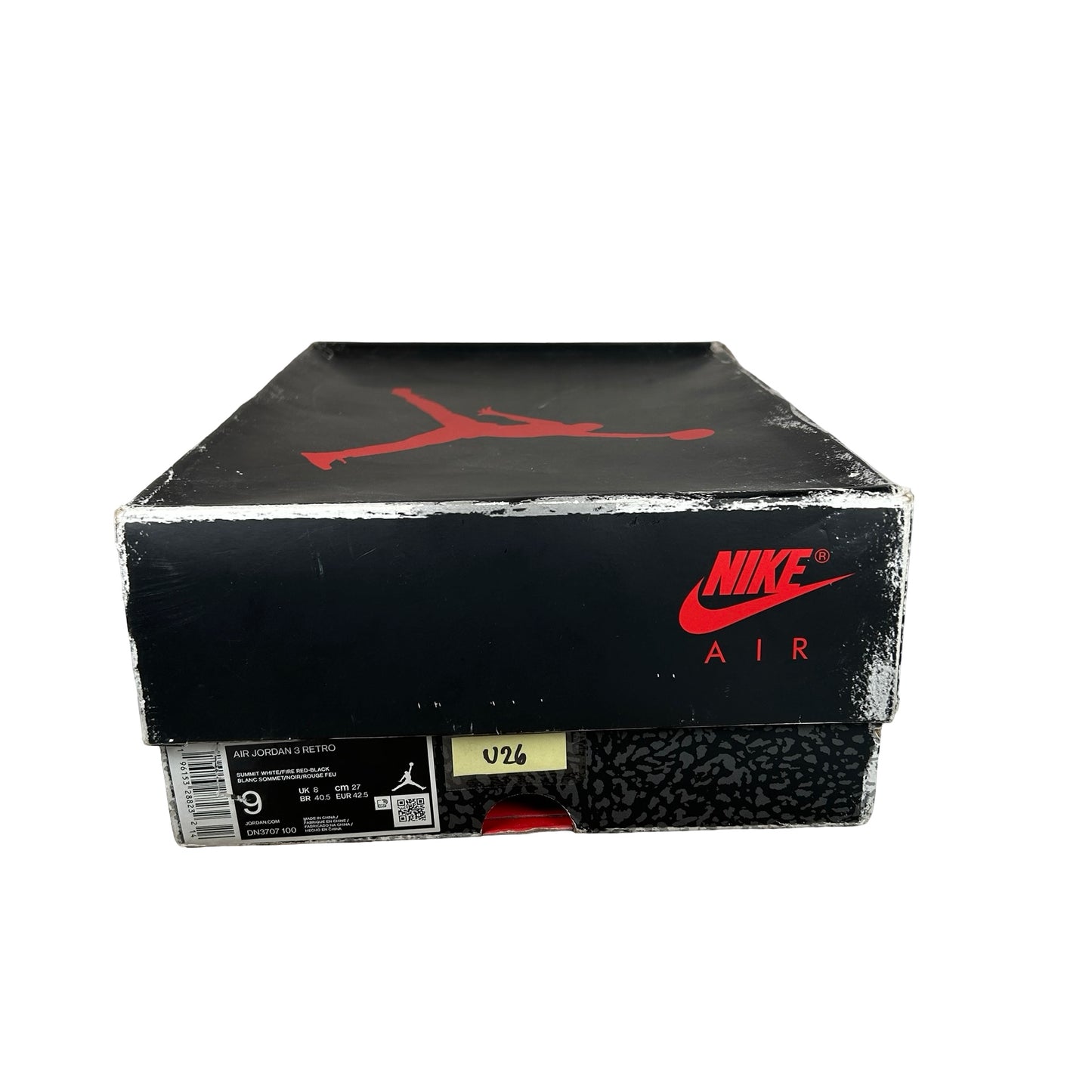 DN3707 100 Jordan 3 Retro White Cement Reimagined [USED] - 9 M (Used26)