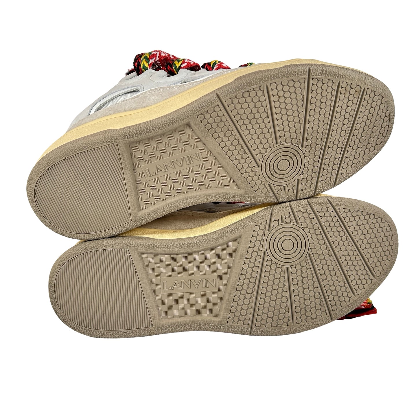 FM SKRK11 DRA2 A2000 Lanvin Leather Curb White Ivory [USED] - 45 EU / 12 US (VNDS)