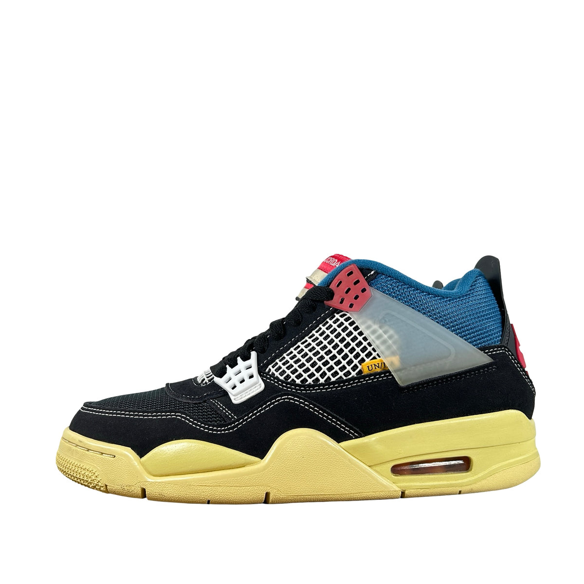 DC9533 001 Jordan 4 Retro Union Off Noir [USED] - 9 M (VNDS2)