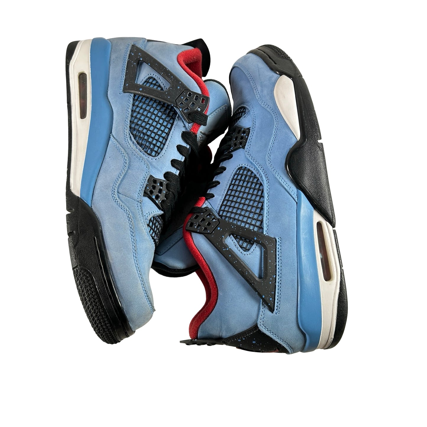 308497 406 Jordan 4 Retro Travis Scott Cactus Jack [USED] - 12 M (Used) (Missing Left Insole)