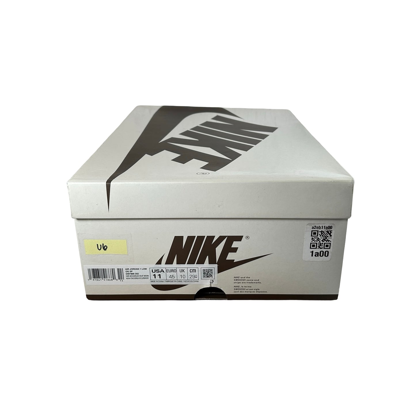 DM7866 202 Jordan 1 Retro Low OG SP Travis Scott Velvet Brown [USED] - 11 M (Used6)