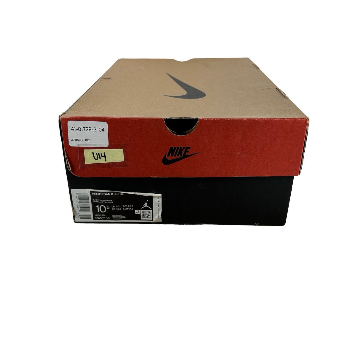 378037 061 Jordan 11 Bred (2019) [USED] - 10.5 M (Used14)