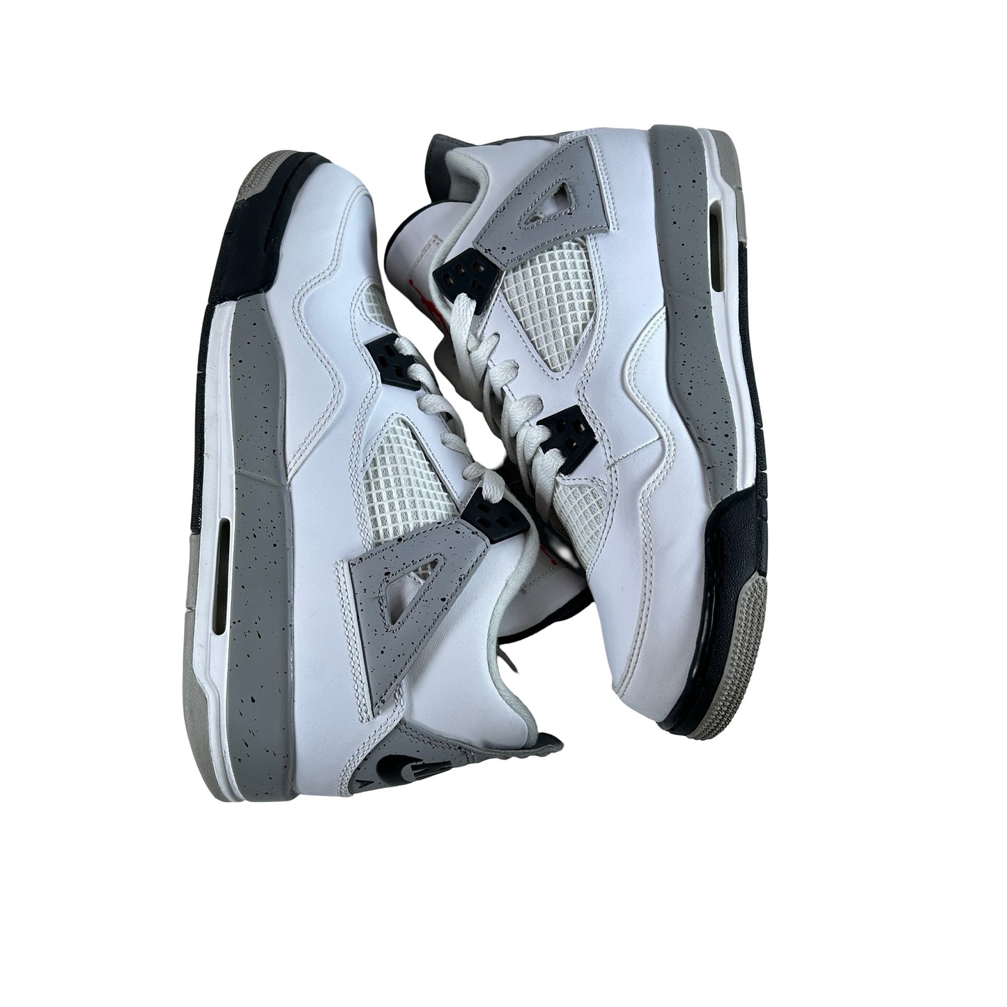 836016 192 Jordan 4 White Cement GS [USED] - 6 Y (Used3)