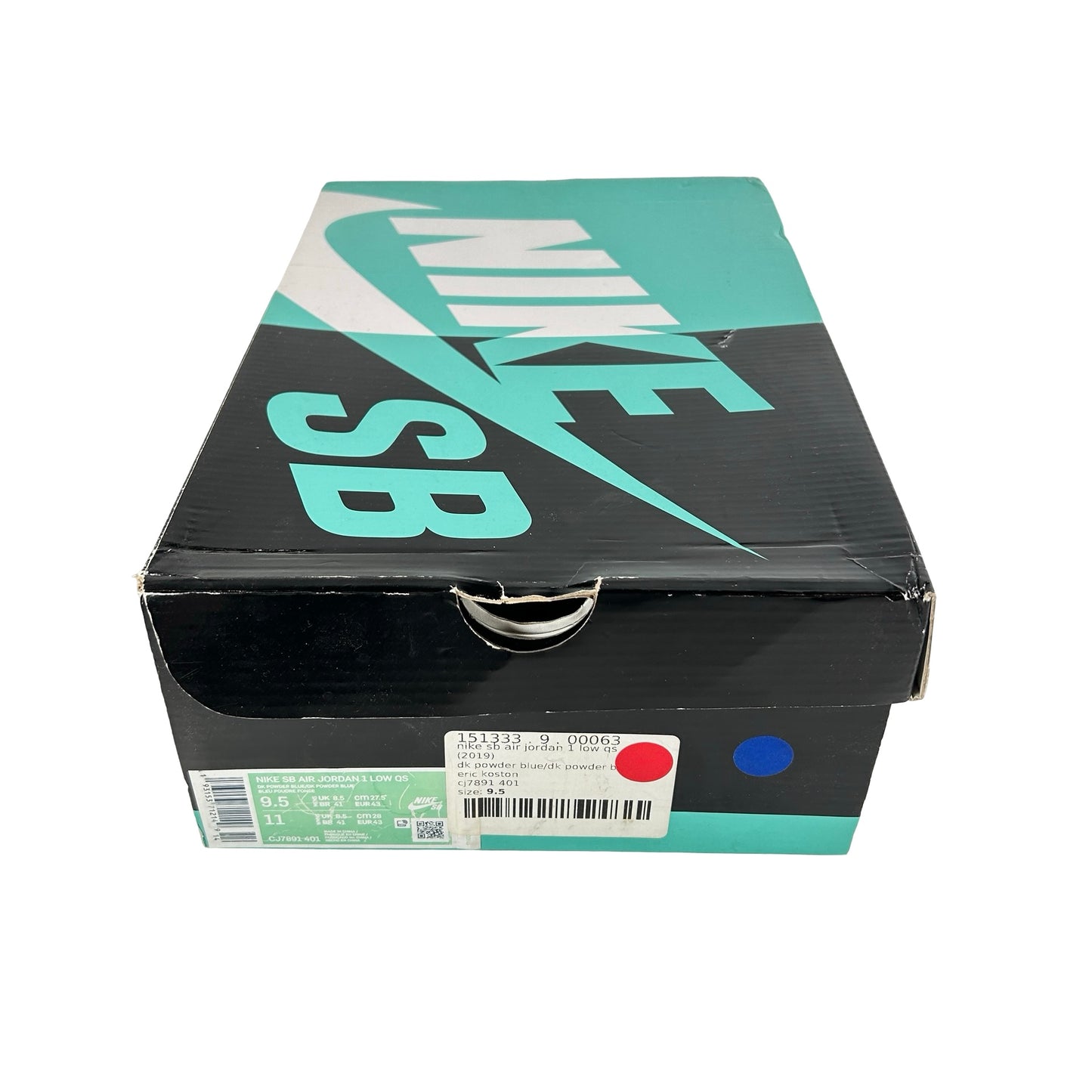 CJ7891 401 Jordan 1 Low SB UNC [USED] - 9.5 M (Used)