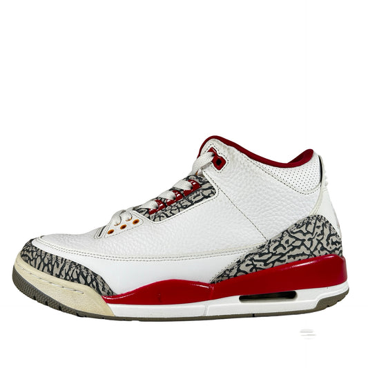 CT8532 126 Jordan 3 Retro Cardinal Red [USED] - 10 M (Used3)