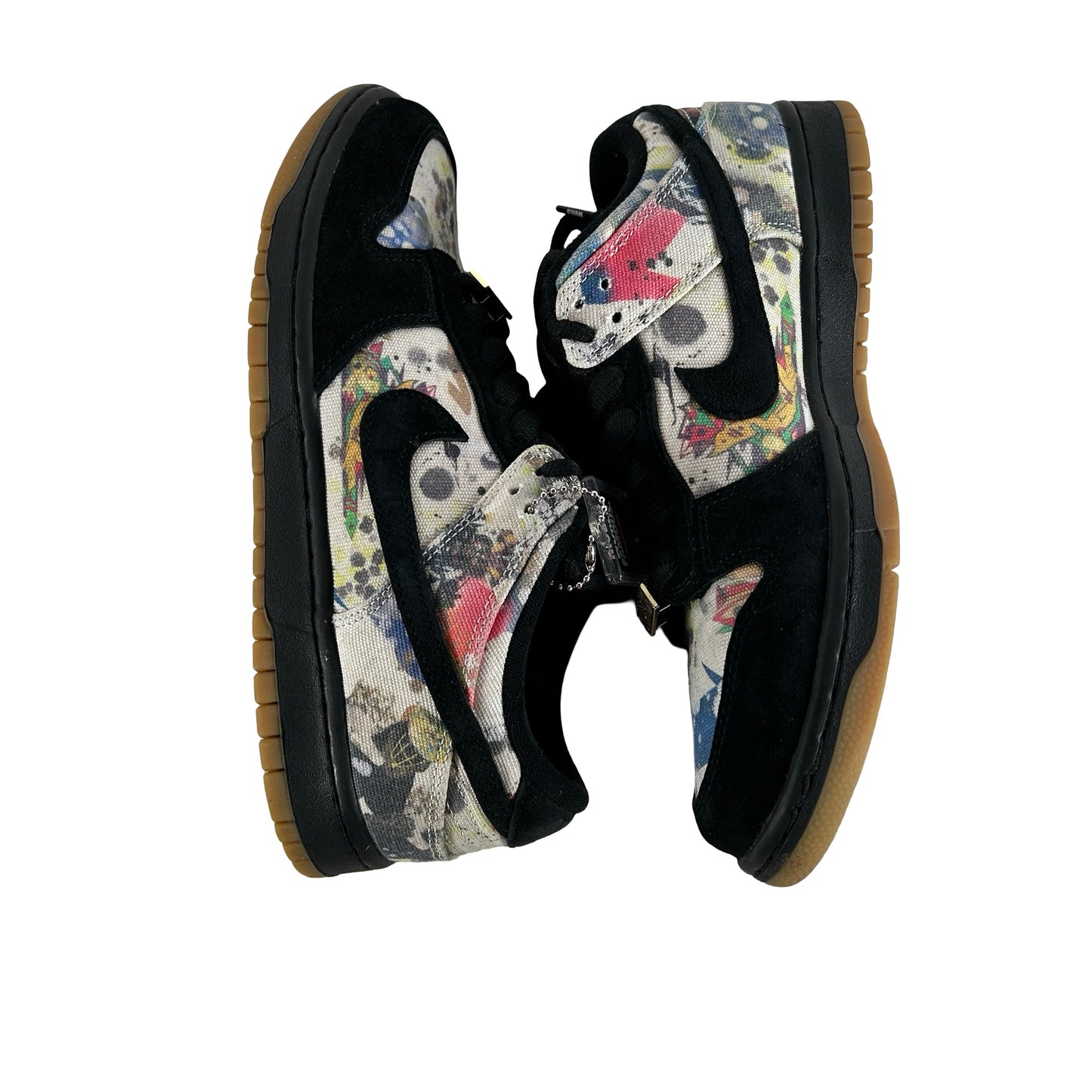 FD8778 001 Nike SB Dunk Low Supreme Rammellzee [USED] - 9 M (Used) (No Box)