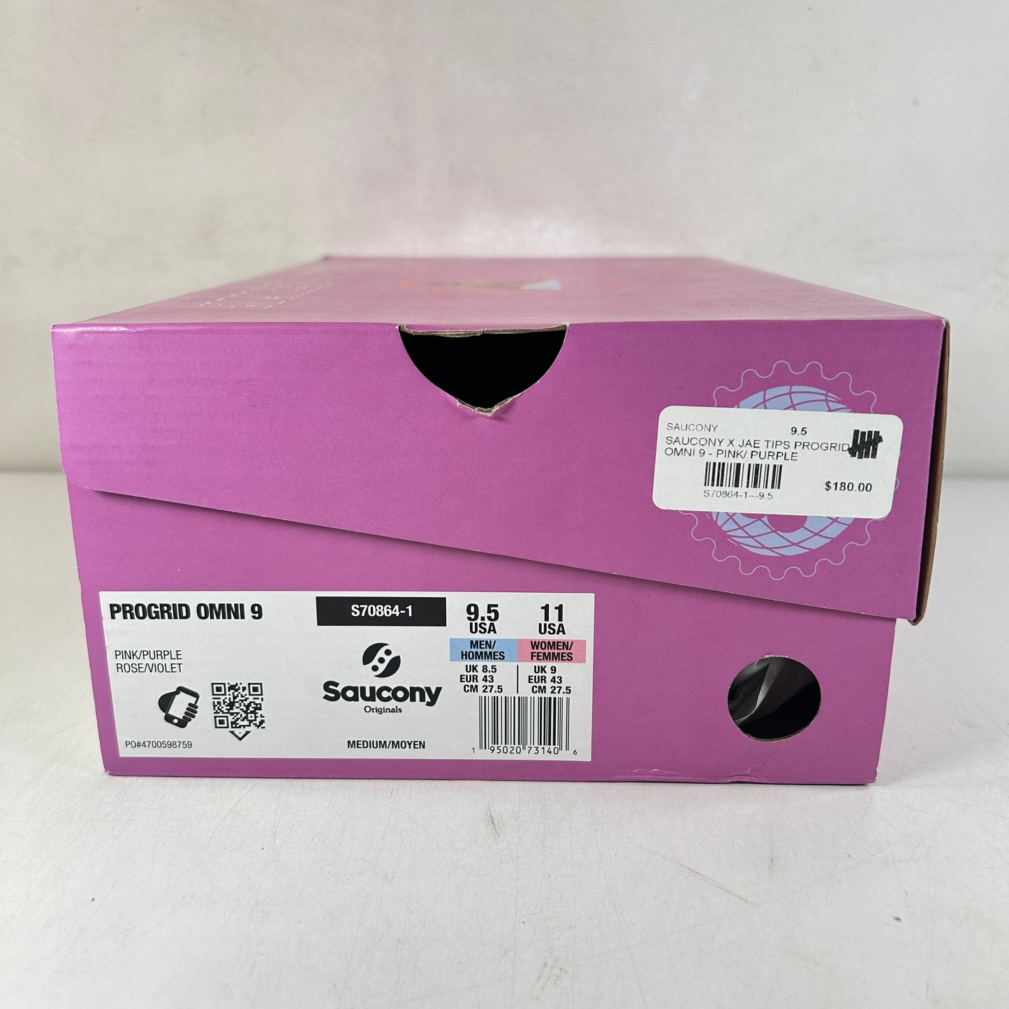 S708641 Saucony ProGrid Omni 9 Jae Tips To Do List Pink [USED] - 9.5 M (Used2)