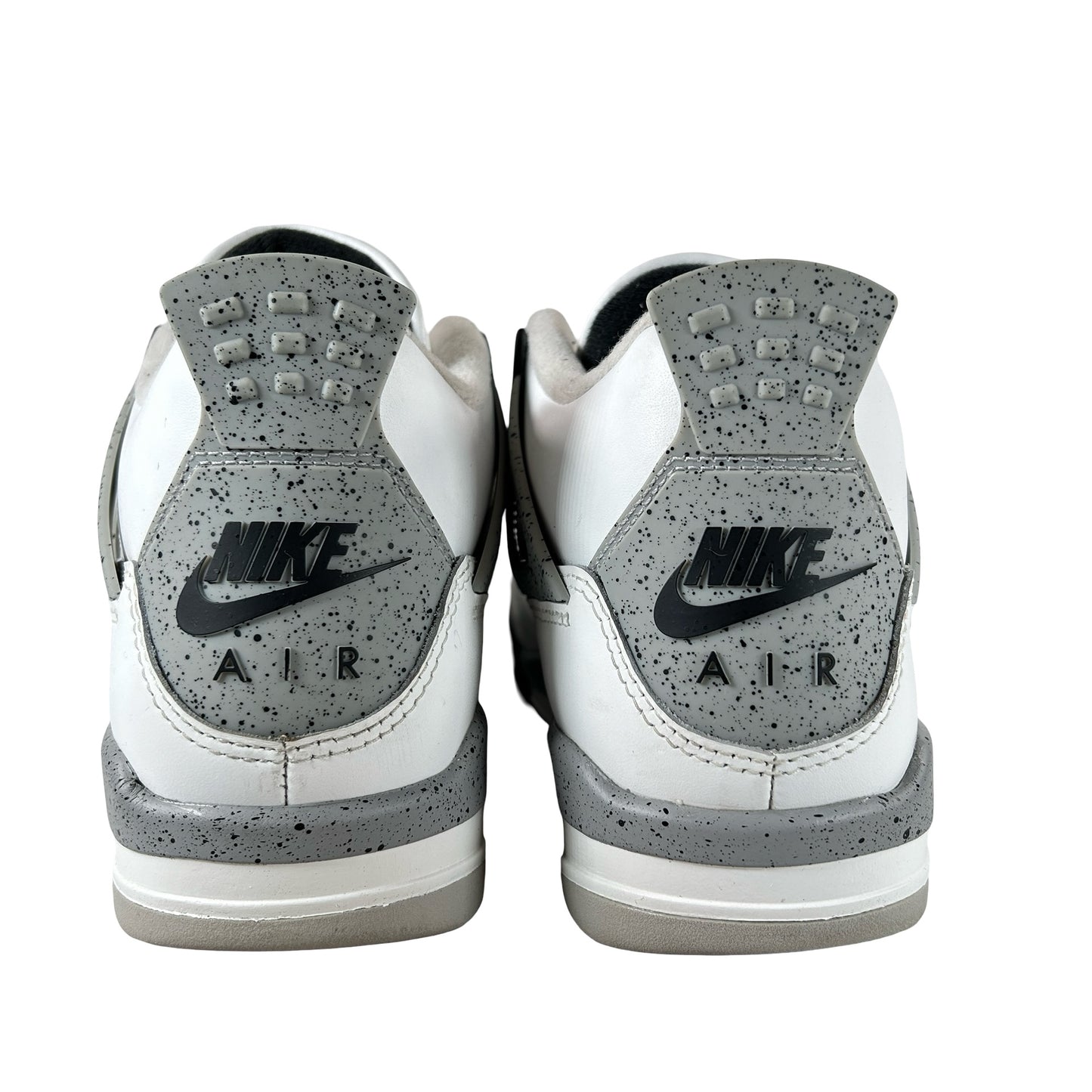IB4171 100 Jordan 4 Retro White Cement (2025) (GS) [USED] - 7 Y (Used) (No Box) (No Insoles)
