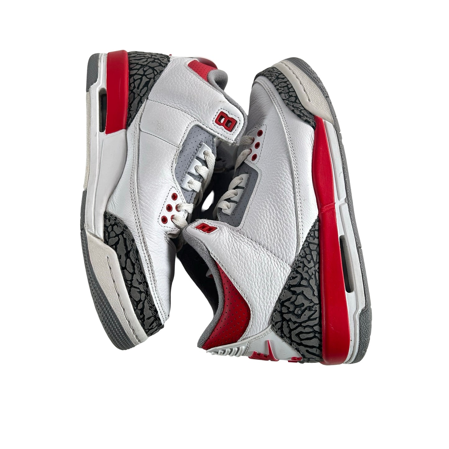 DM0967 160 Jordan 3 Retro Fire Red (2022) (GS) [USED] - 6.5 Y (Used)