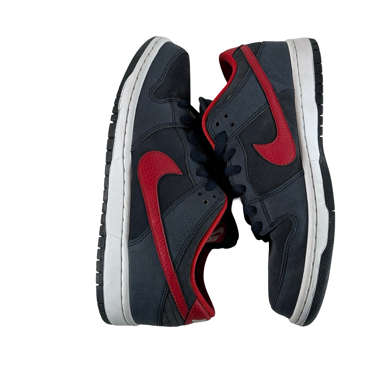 304292 461 Nike SB Dunk Low Dark Obsidian Gym Red [USED] - 10M (Used) (No Box)