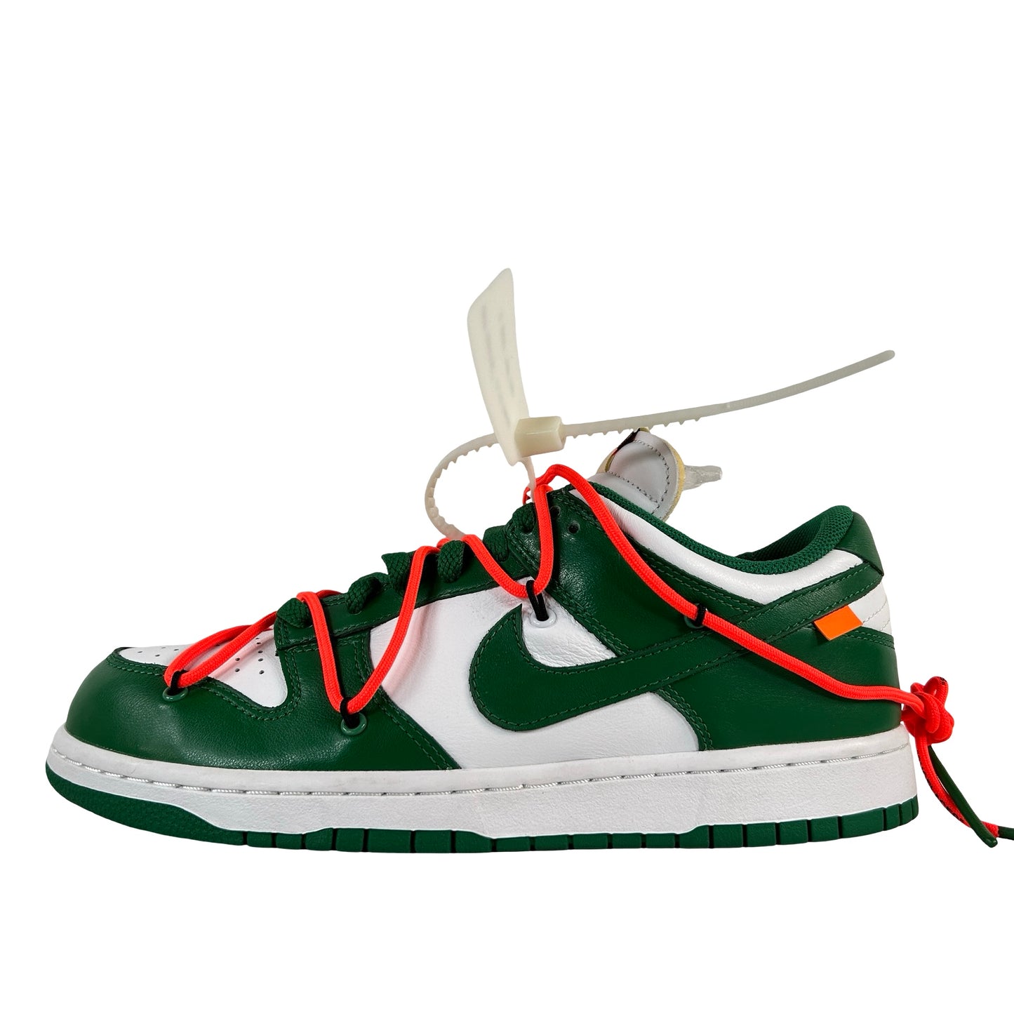 CT0856 100 Nike Dunk Low Off-White Green [USED] - 9.5 M (VNDS)