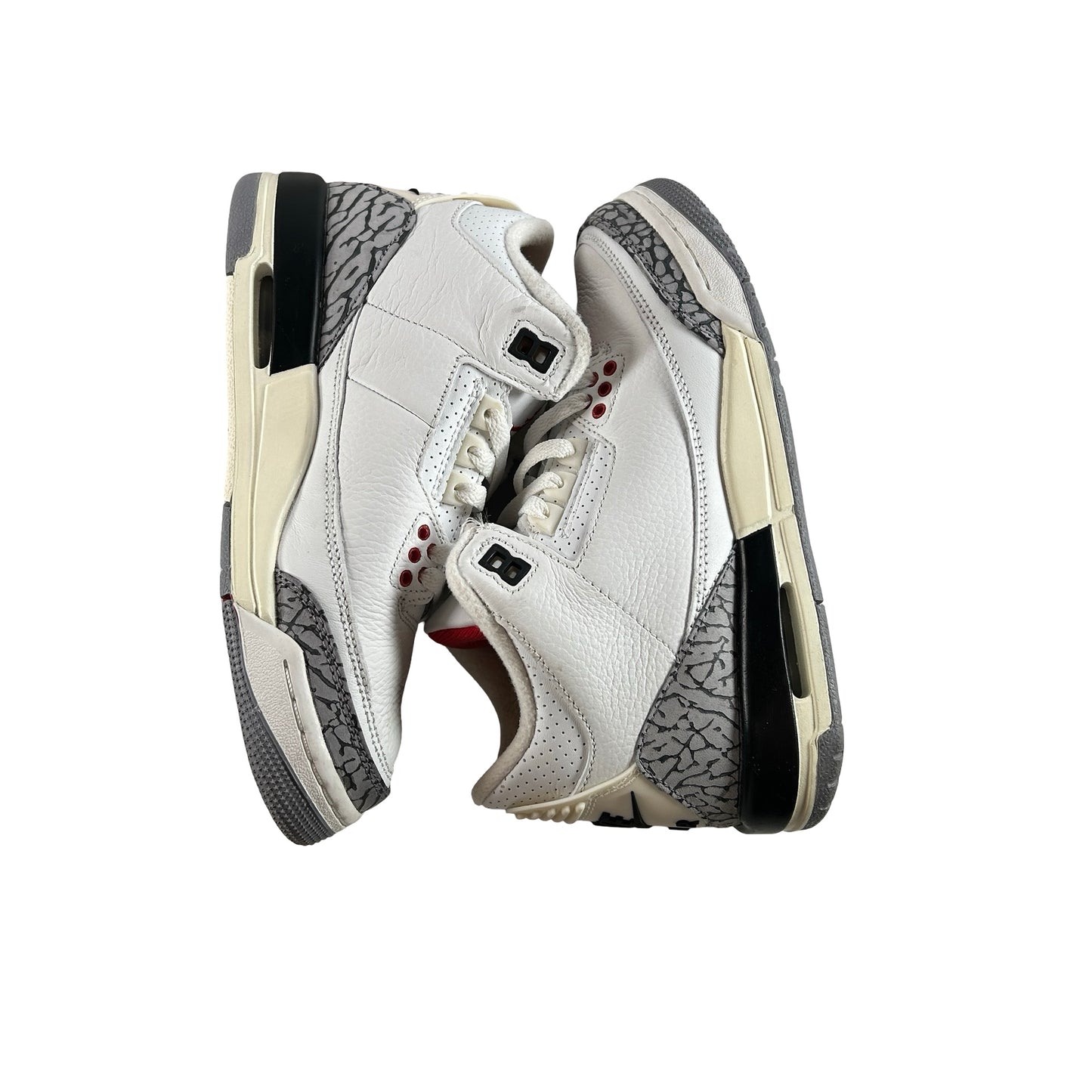 DM0967 100 Jordan 3 Retro White Cement Reimagined (GS) [USED] - 4 Y (Used3)