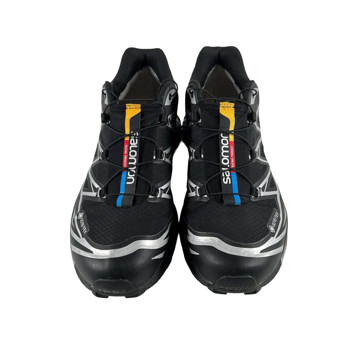 L47450600 Salomon XT-6 Gore-Tex Black Silver [USED] - 9 M (Used) (No Box) (No Insoles)